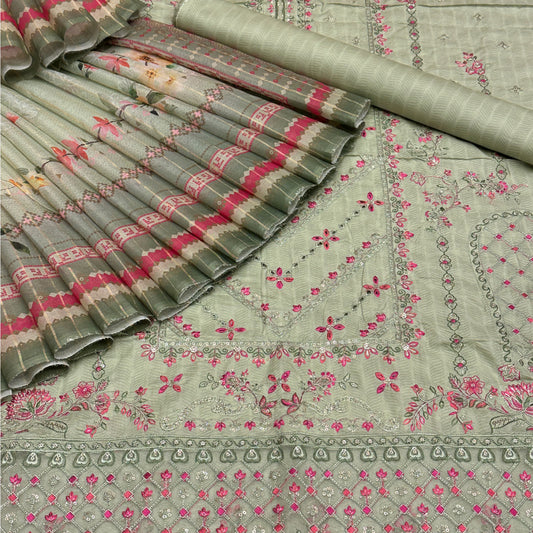 Embroidered Lawn '24 | 3 PCS | Design 19