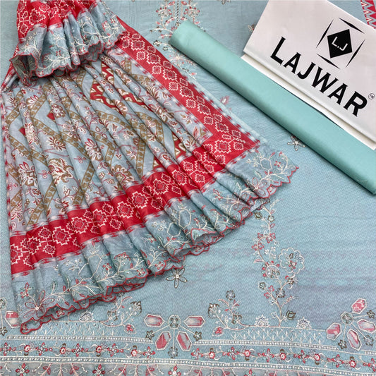 Embroidered Lawn '24 | 3 PCS | Design 02