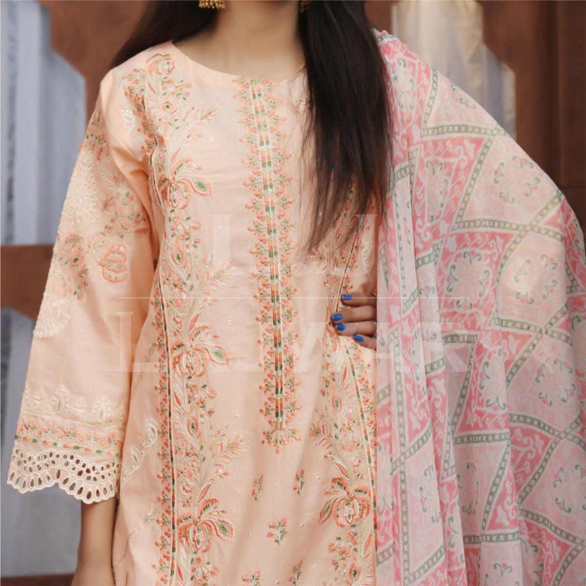 Stitched Lawn Embroidered '24 | 3 PCS | Design 02